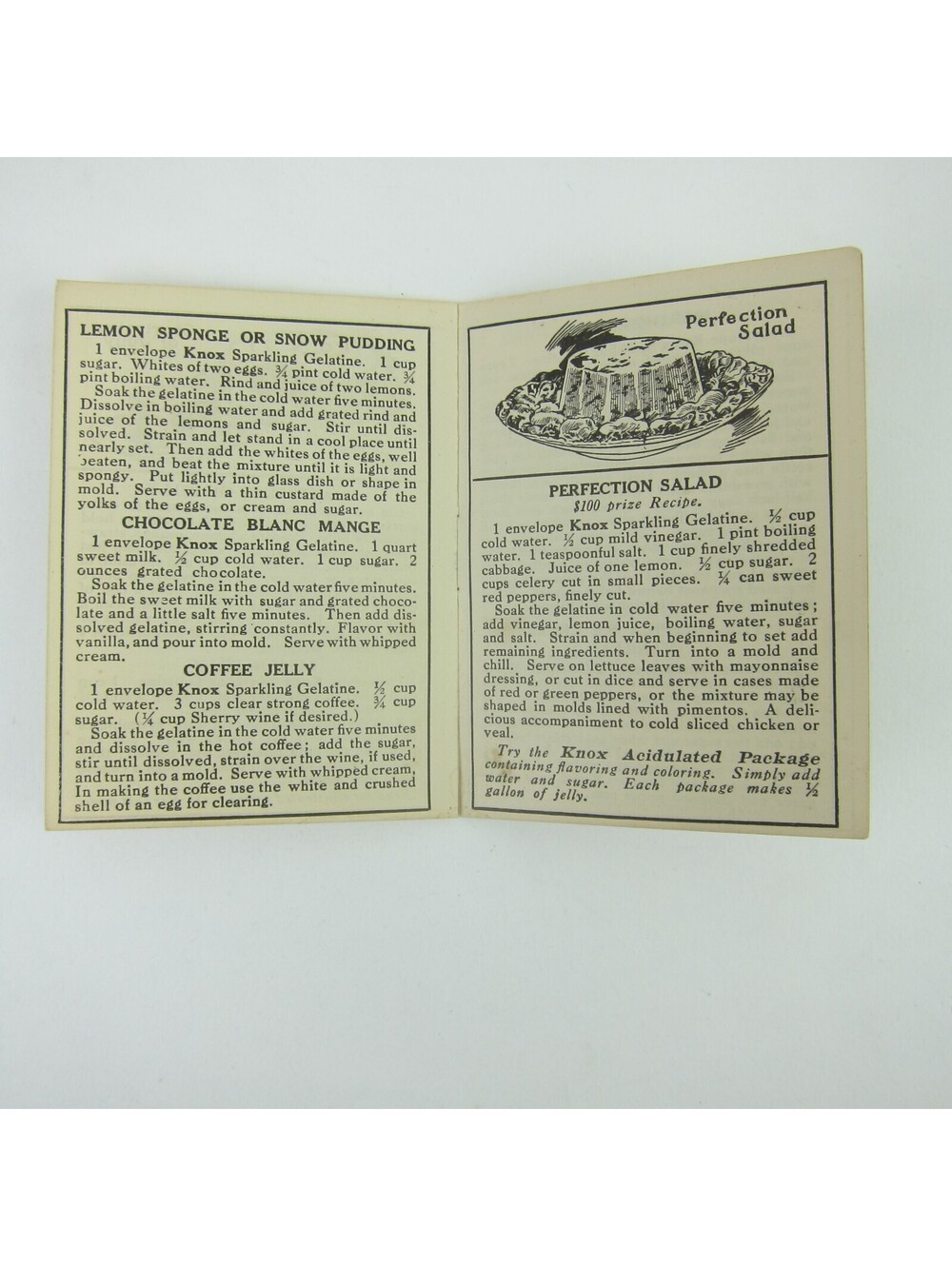 Victorian Trade Card Booklet Knox Gelatine White & Black Baby Cooks Antique 1910 - Picture 14 of 16